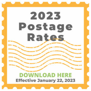 2023 Postage Rates Download Here
