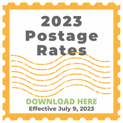 2023 postage rates